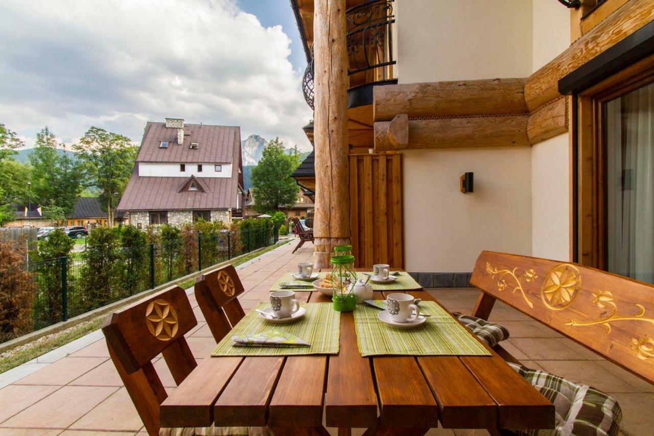 Apartament Pajo I -Rezydencja Tatry--Grota Solna--Taras--Garaz Podziemny ซาโกปาเน ภายนอก รูปภาพ
