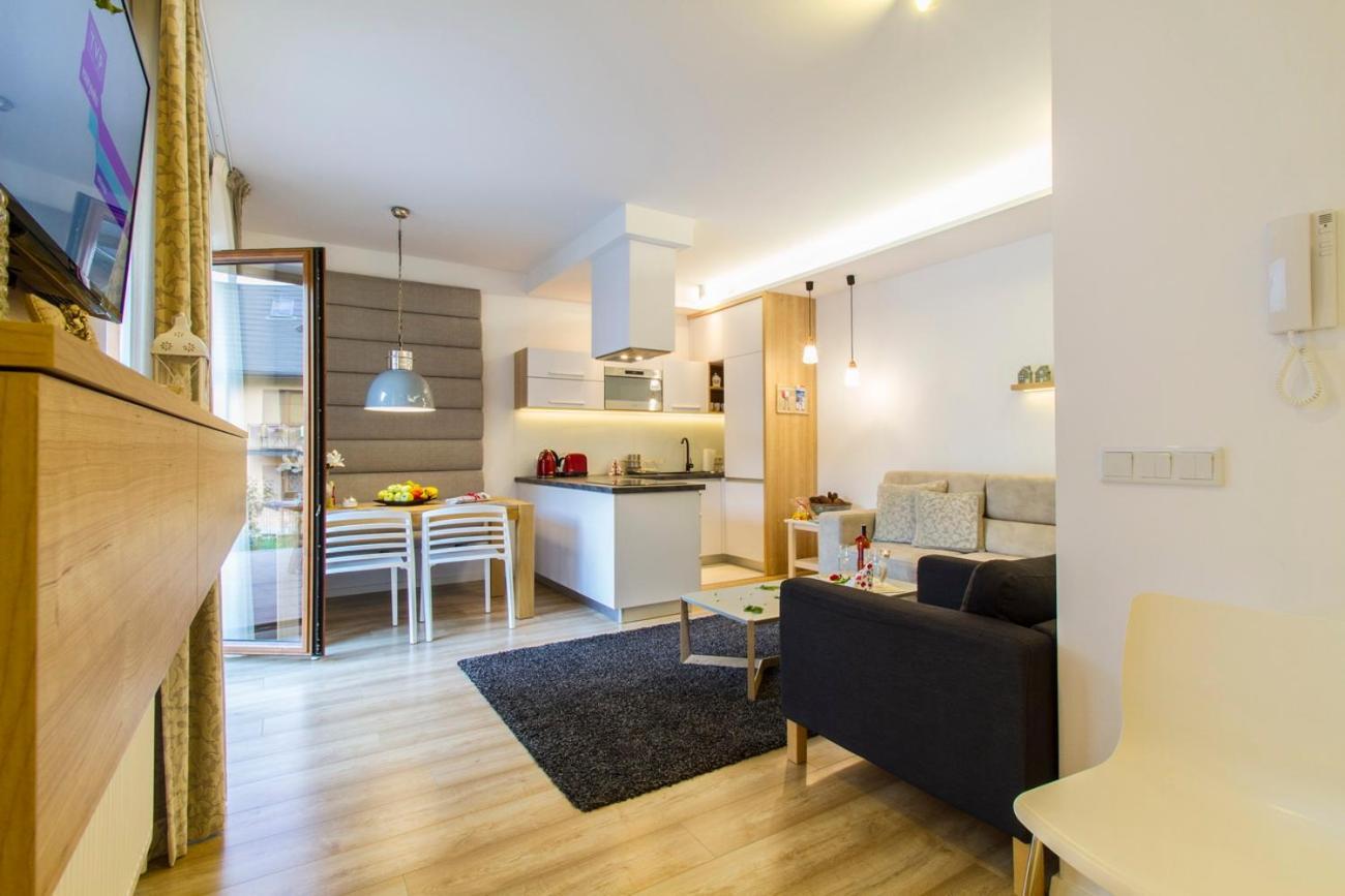 Apartament Pajo I -Rezydencja Tatry--Grota Solna--Taras--Garaz Podziemny ซาโกปาเน ภายนอก รูปภาพ